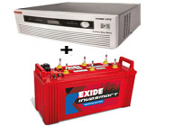 Exide Combo(850 Watt Pure Sine Wave UPS + 01 Battery Model No. Exide Tubemaster-150ah)